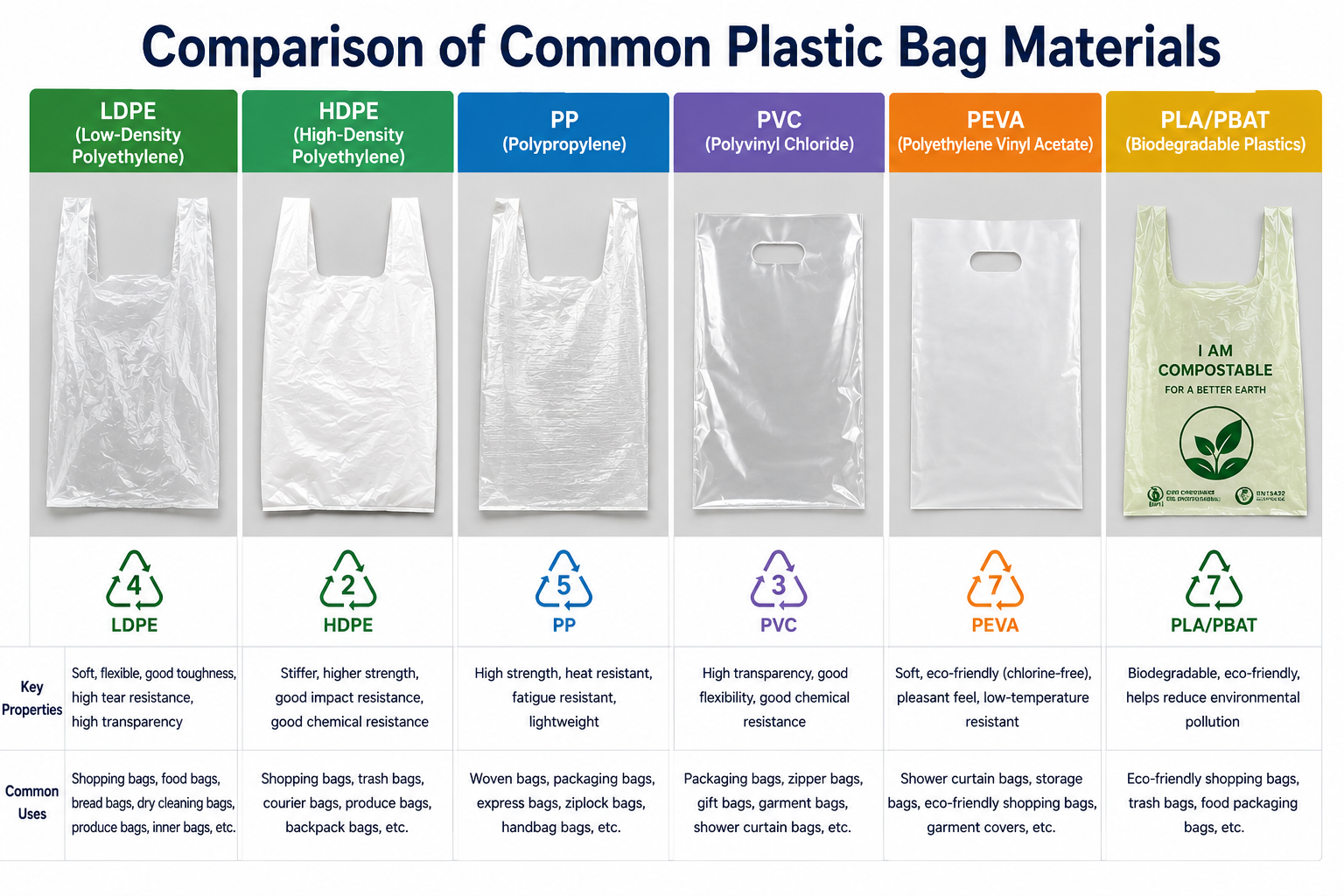 Plastic Bag Material