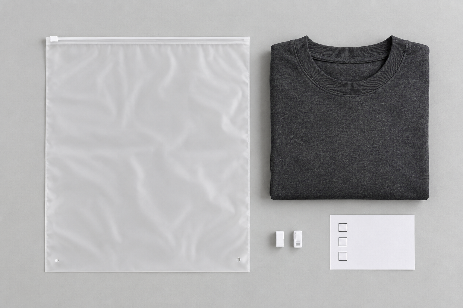 Garment zipper bag