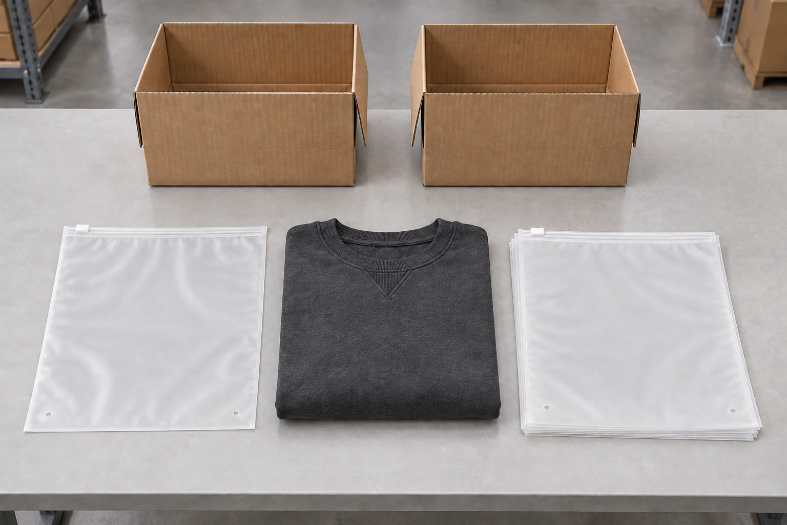 Garment zipper bag 